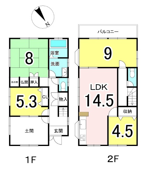 間取り：328000580187