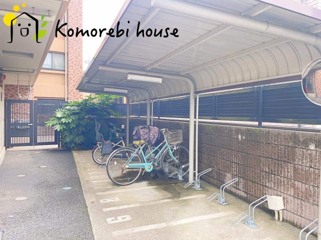 駐輪場です