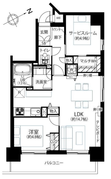 間取り：313004772917