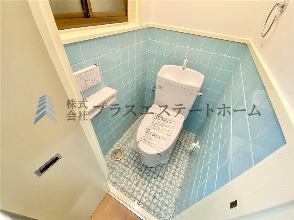 温水洗浄便座付きで、通年快適に利用できます♪