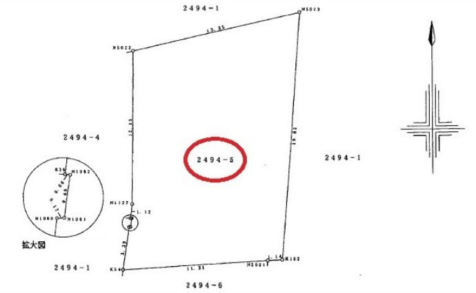 区画図：334000203836