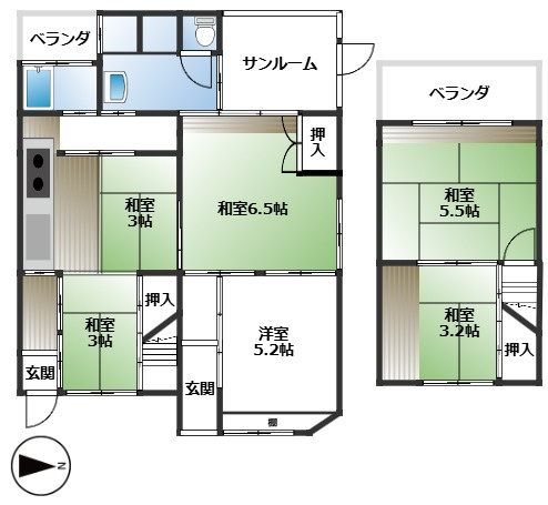 間取り：326000168543