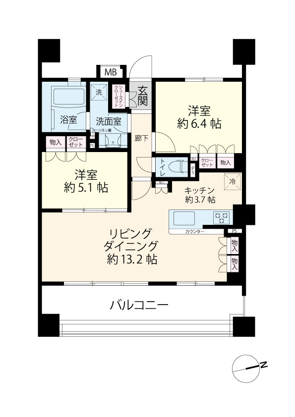 平成23年8月築　株式会社新日本建設旧分譲