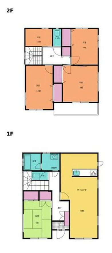 ■間取り図｜敷地面積：161.93（約48.98坪）　建物面積：113.44（約34.31坪）