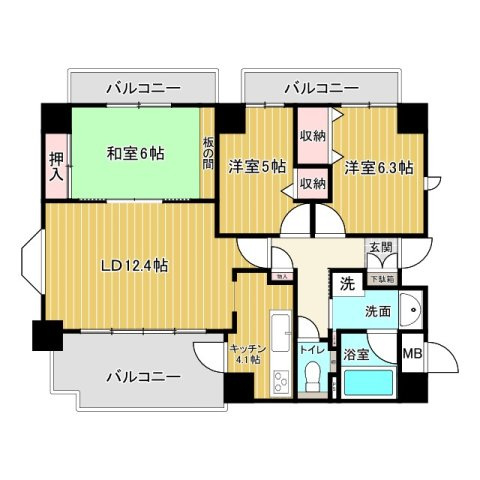 間取り：334000277224