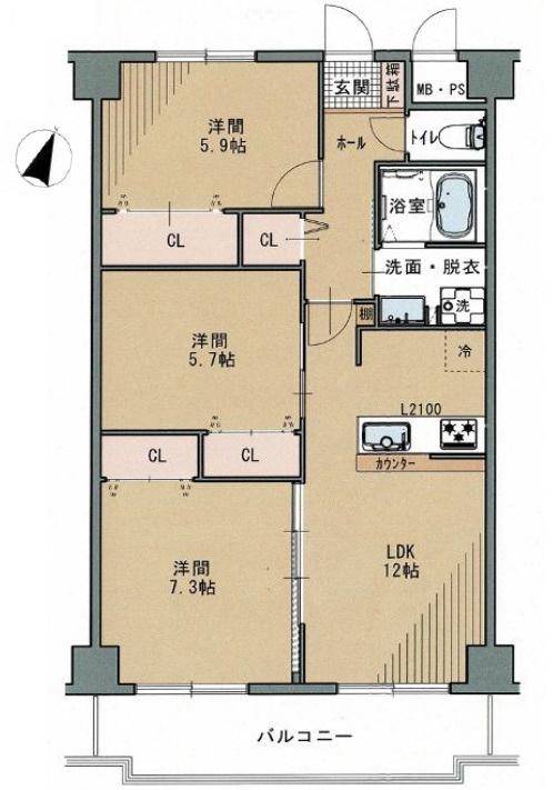 間取り：334000239167