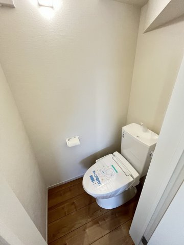 現地写真。1階のトイレです。
