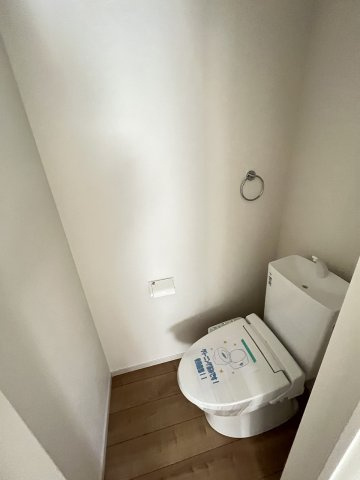 現地写真。2階にもトイレです。