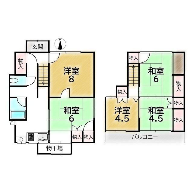 間取り：326000237956