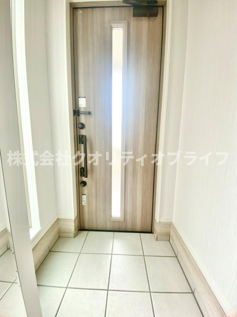 とても綺麗な玄関スペース