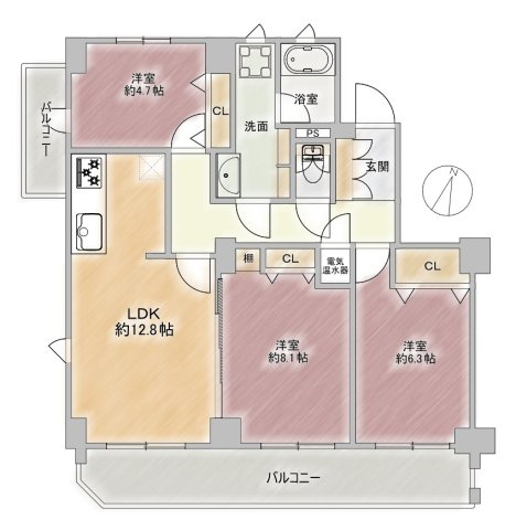 間取り：323000481497