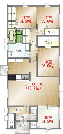間取り：345000045673