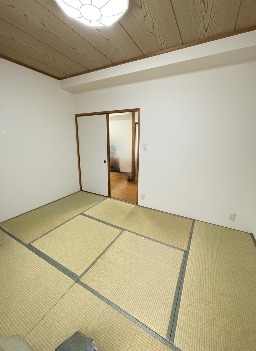 和室は、6畳と使いやすい広さになっています。※CG家具消済
