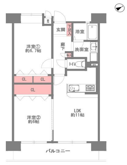 間取り：328000679529