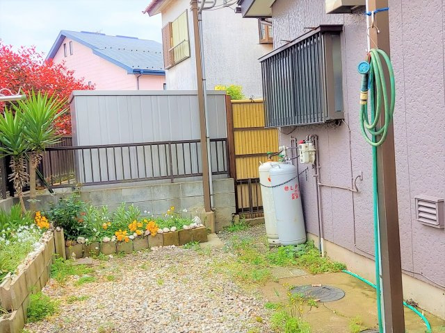 広いお庭付き