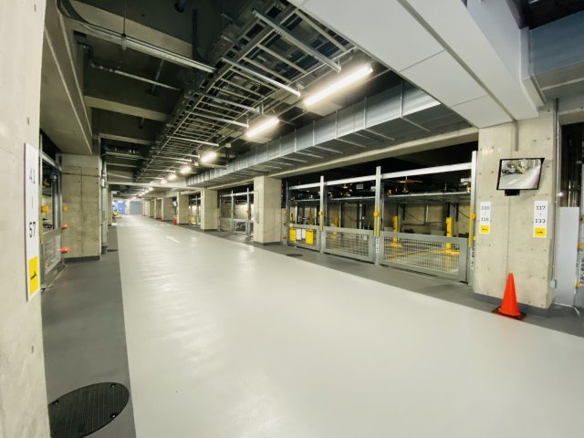 機械式の駐車場