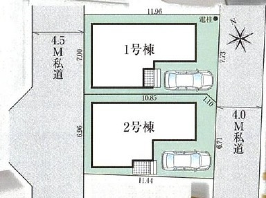 区画配置図