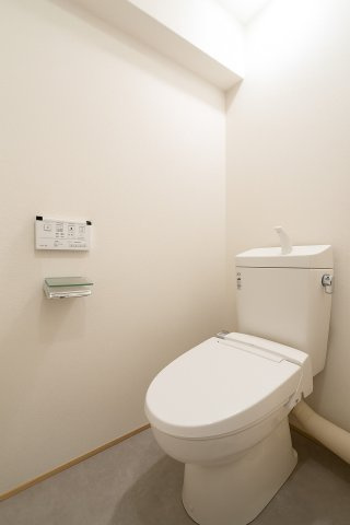 シンプルで使いやすいトイレです
