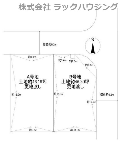 区画図：327002345676