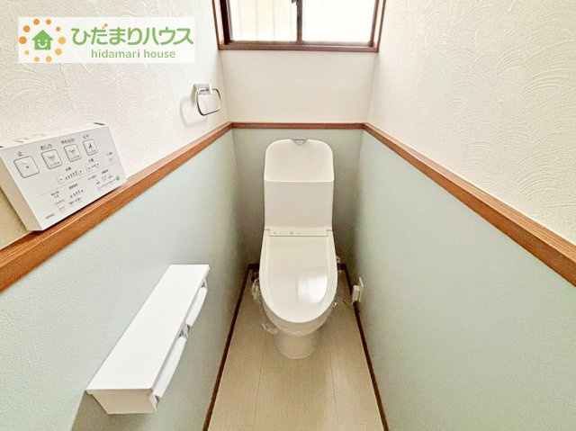 トイレは1F、2F共に完備！取り合いになることがありませんね(^^)/