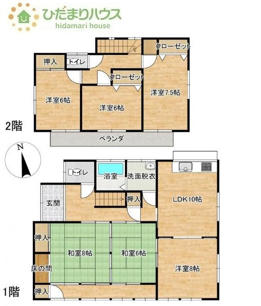 間取り：308000176582