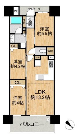 間取り：327002346136