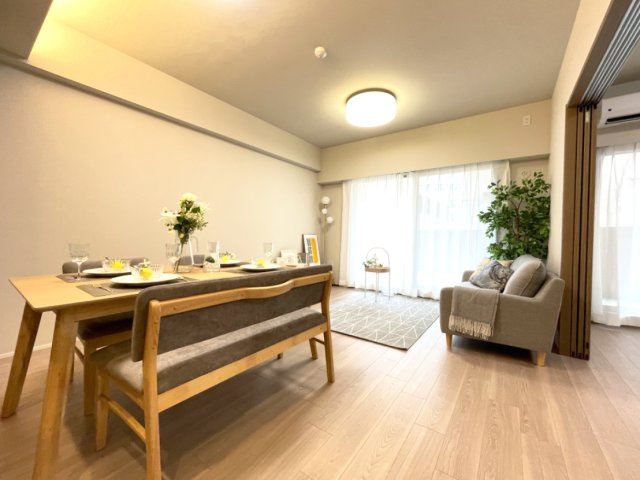居心地の良いLDKは、家族が自然と集まる空間に。　