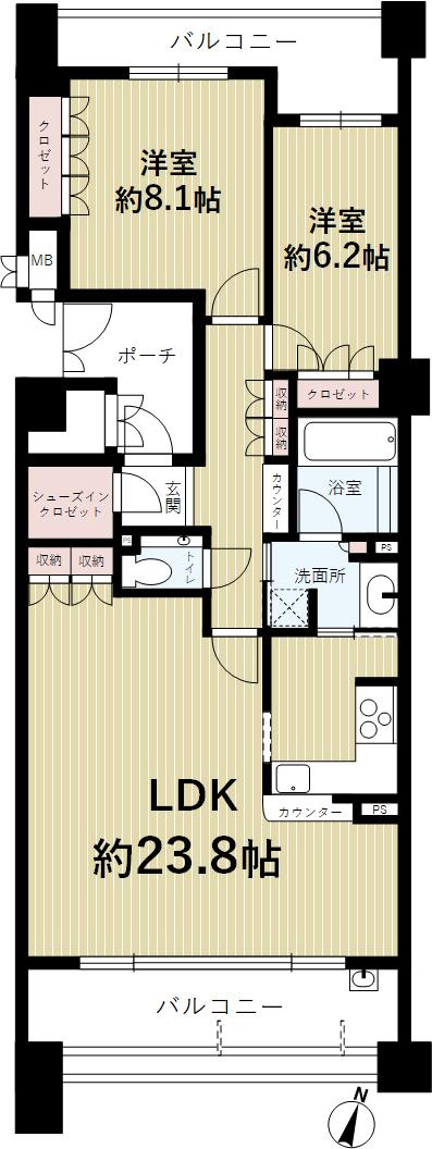 間取り：328000631759