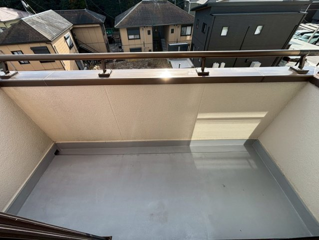 陽当たり良好なバルコニーです