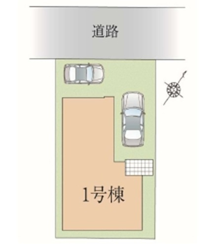 駐車2台可能です。(車種制限あり)