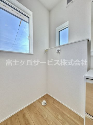洗濯機置き場です