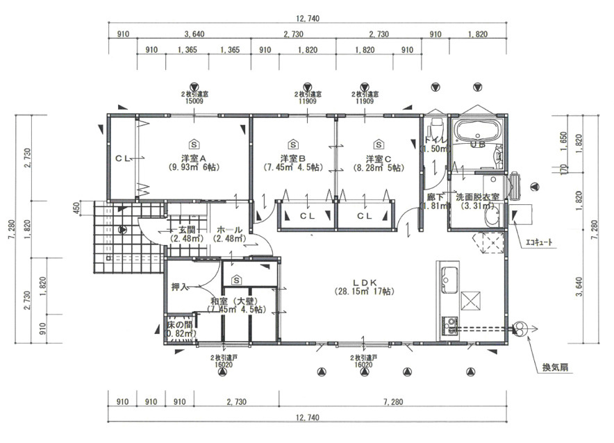 間取り：346000037465