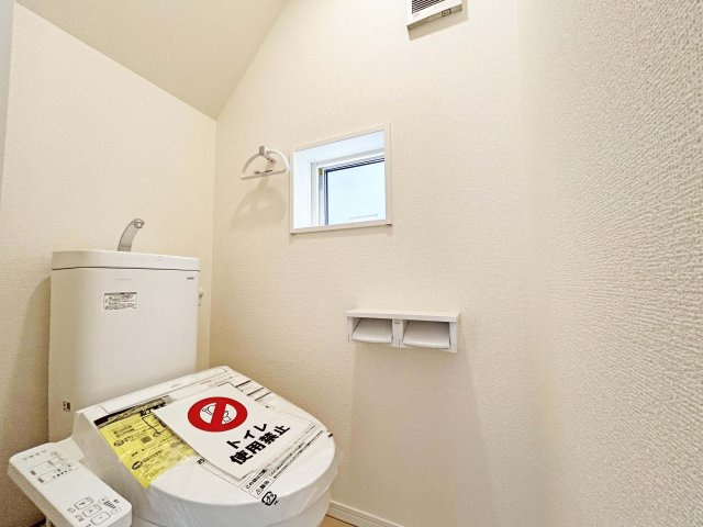 節水型のトイレです。