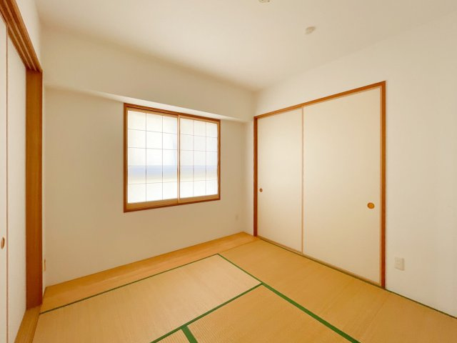 落ち着いた雰囲気の和室付きです
