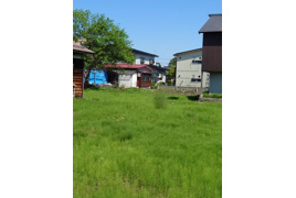 米沢市西大通2丁目 土地の外観