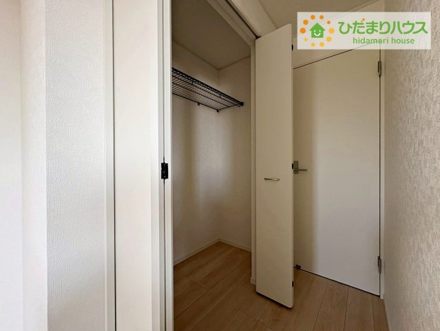各居室にはしっかりと収納を完備！