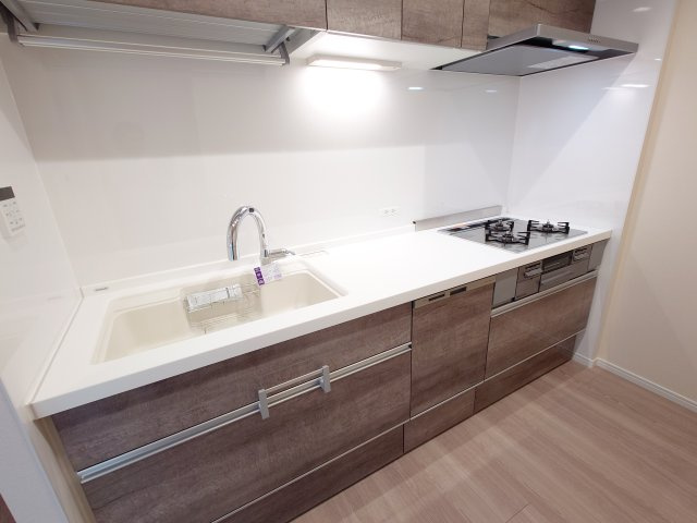 【新品】システムキッチン交換（食器洗浄乾燥機・浄水器・タッチレスシャワー・ウォールダウンユニット付き）