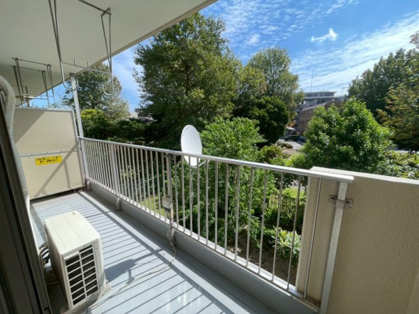 シャルム稲毛（２階）のバルコニー