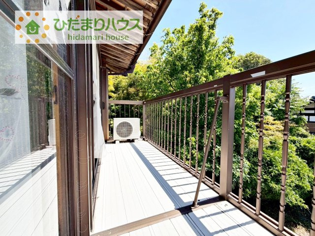 あたたかな光が差し込む、南向きのバルコニー(#^^#)