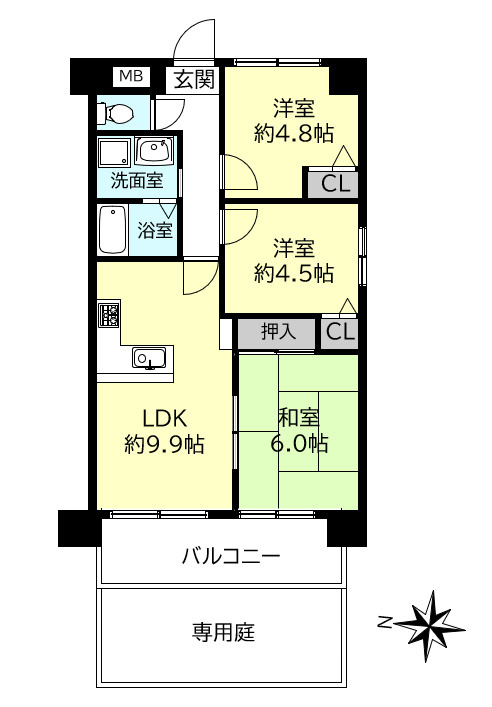 間取り：328000663386