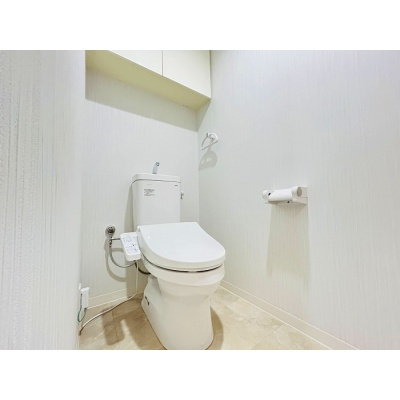 快適に使えるウォシュレット付きトイレを完備♪