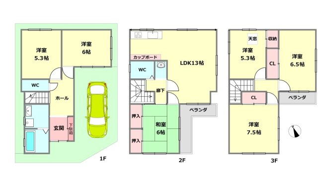 間取り：328000633271