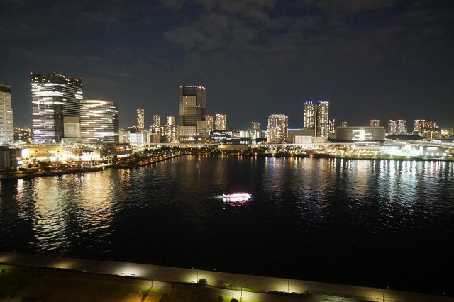 東側方面の夜景
