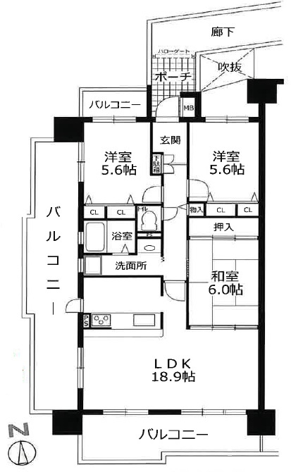 間取り：328000589352