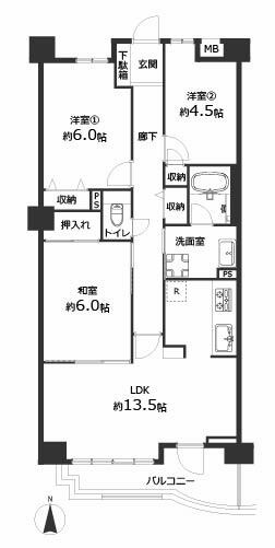 間取り：323000518076