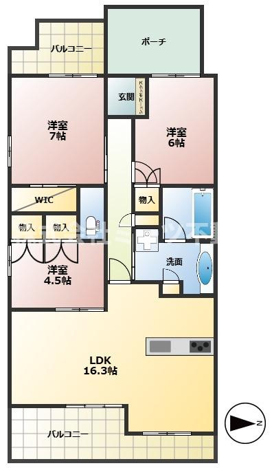 間取り：327002340722