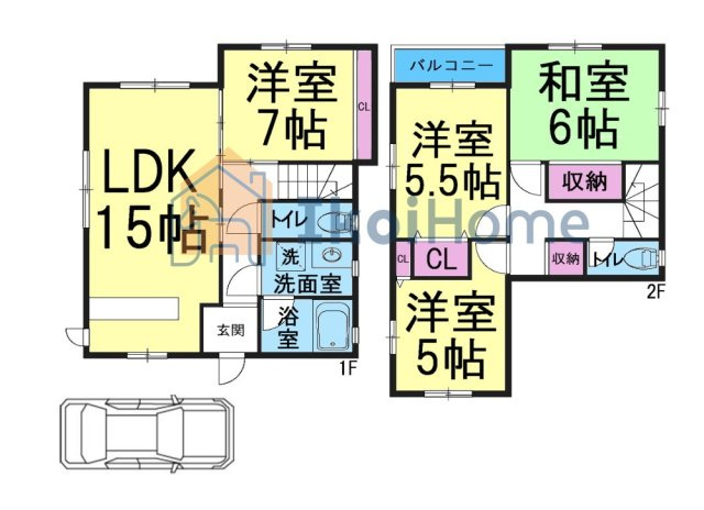 間取り：328000670079
