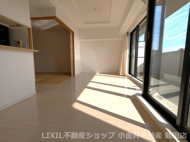 横長で家具の配置がしやすい形