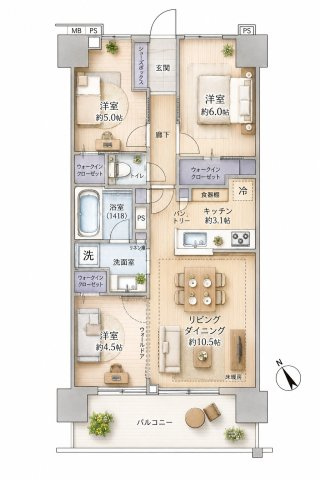 間取り：312001300113
