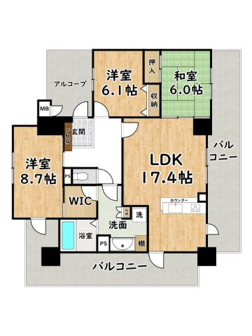 間取り：328000608587